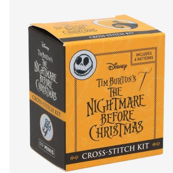 Disney Tim Burton's The Nightmare Before Christmas Cross-Stitch Kit new‎ - Picture 1 of 3